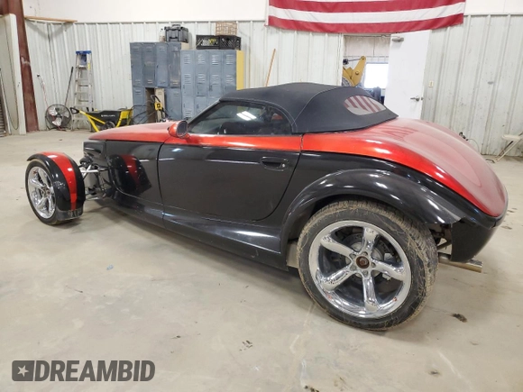 1999 Plymouth Prowler с VIN 1P3EW65G2XV502552, выставлен на аукционе Copart как лот 88120945 с пробегом 63 566 миль миль и Чистый • Clean title. История ставок и продаж доступна на DreamBid. Изображение 2.