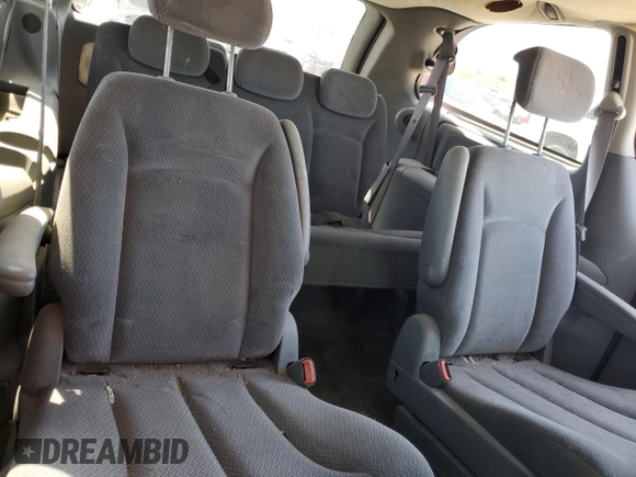2005 Dodge Caravan with VIN 1D4GP24R15B341159, listed as a Copart auction lot 52237715 with 0 mi miles and Salvage Title. Bid and sale history available at carsss.com. Image 10.