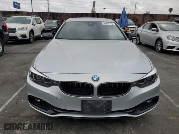 2019 BMW 4 Series 430i z VIN WBA4J1C58KBM12201, wystawiony jako Copart lot #54448715 z przebiegiem 68 574 mil mil oraz Szkoda całkowita • Salvage title. Historia ofert i sprzedaży dostępna na DreamBid. Obrazek 5.