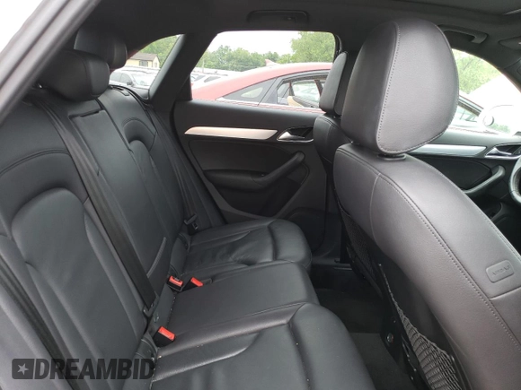 2015 Audi Q3 2.0T Premium Plus with VIN WA1EFCFS8FR005640, listed as a Copart auction lot 56639663 with 85,279 mi miles. Bid and sale history available at carsss.com. Image 11.