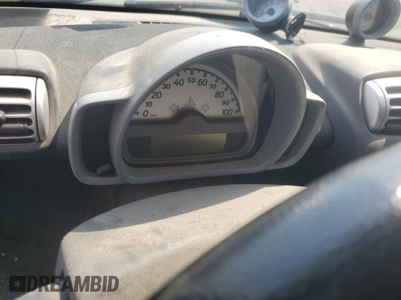 2008 Smart fortwo Pure with VIN WMEEJ31X38K134437, listed as a Copart auction lot 60507845 with Not provided miles and Salvage title. Bid and sale history available at DreamBid. Image 9.