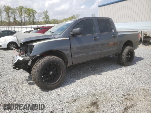 2010 Nissan Titan LE with VIN 1N6BA0EC1AN325055, listed as a Copart auction lot 51471785 with 137,110 mi miles and Salvage Title. Bid and sale history available at carsss.com. Image 1.
