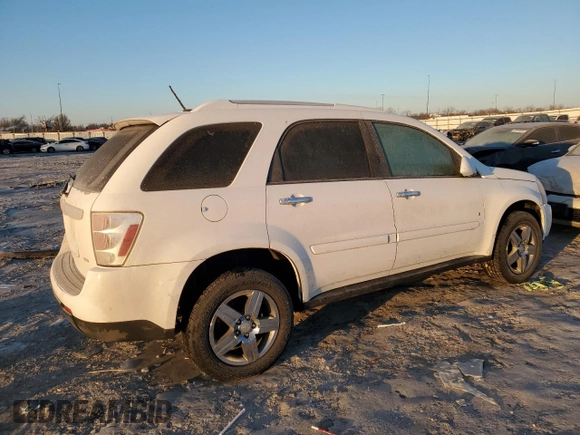 2008 Chevrolet Equinox LTZ with VIN 2CNDL83F386323688, listed as a Copart auction lot 42043335 with 128,763 mi miles and Salvage Title. Bid and sale history available at carsss.com. Image 3.