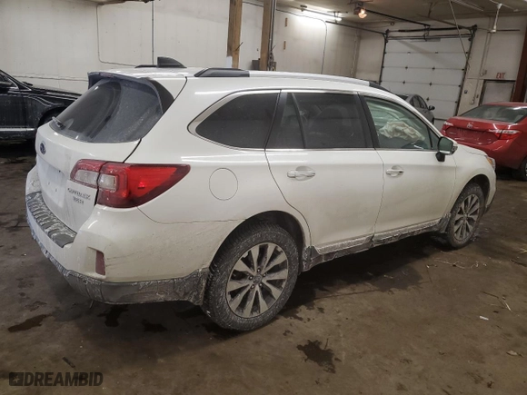 2017 Subaru Outback Touring with VIN 4S4BSETC7H3327233, listed as a Copart auction lot 46069675 with 175,290 mi miles and Salvage Title. Bid and sale history available at carsss.com. Image 3.