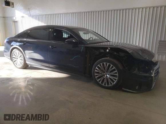 2019 Audi A8 L with VIN WAU8DAF88KN003337, listed as a Copart auction lot 40893973 with 55,908 mi miles. Bid and sale history available at carsss.com. Image 4.