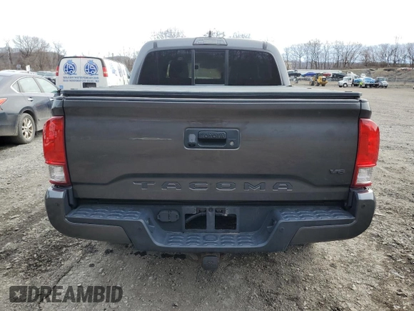 2016 Toyota Tacoma SR with VIN 3TMCZ5ANXGM042547, listed as a Copart auction lot 52010905 with 105,546 mi miles and Salvage Title. Bid and sale history available at carsss.com. Image 6.