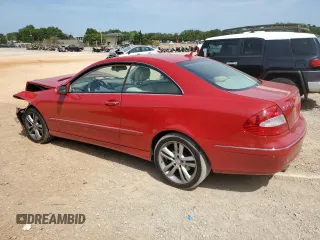 2008 Mercedes-Benz CLK 350 with VIN WDBTJ56H48F234136, listed as a Copart auction lot 70967244 with 63,501 mi miles and Salvage Title. Bid and sale history available at DreamBid. Image 2.