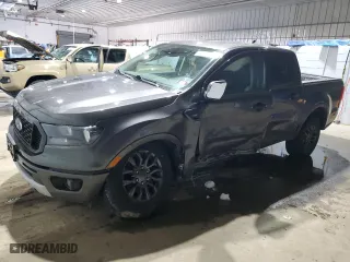 2020 Ford Ranger XL with VIN 1FTER4FHXLLA69569, listed as a Copart auction lot 43780985 with 61,444 mi miles and Salvage Title. Bid and sale history available at carsss.com. Image 1.
