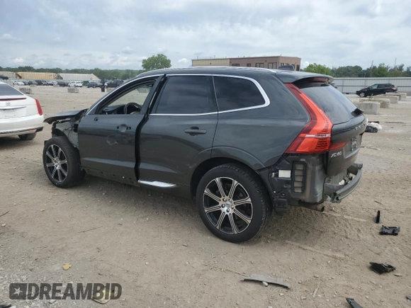 2018 Volvo XC60 Inscription with VIN LYVA22RL3JB086741, listed as a Copart auction lot 60791095 with 66,137 mi miles and Salvage title. Bid and sale history available at DreamBid. Image 2.