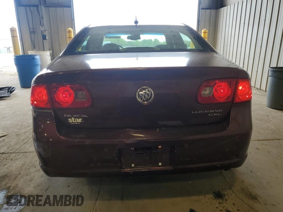 2007 Buick Lucerne CXL with VIN 1G4HD57267U209902, listed as a Copart auction lot 54853735 with 103,356 mi miles and Salvage Title. Bid and sale history available at DreamBid. Image 6.