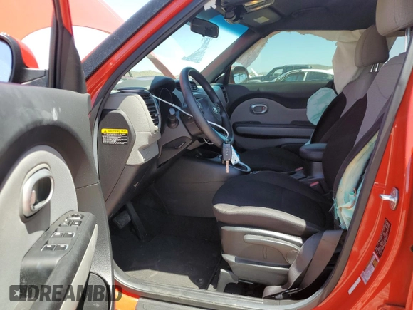 2019 Kia Soul with VIN KNDJN2A27K7024887, listed as a Copart auction lot 53794235 with 12,854 mi miles and Salvage Title. Bid and sale history available at carsss.com. Image 7.