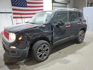 2015 Jeep Renegade Limited z VIN ZACCJBDT5FPB97065, wystawiony jako Copart lot #59285405 z przebiegiem 103 724 mil mil oraz Szkoda całkowita • Salvage title. Historia ofert i sprzedaży dostępna na DreamBid. Obrazek 1.