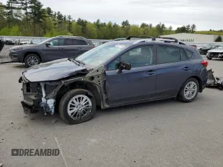 2017 Subaru Impreza Premium with VIN 4S3GTAD66H3728118, listed as a Copart auction lot 56361145 with 34,997 mi miles and Salvage title. Bid and sale history available at DreamBid. Image 1.