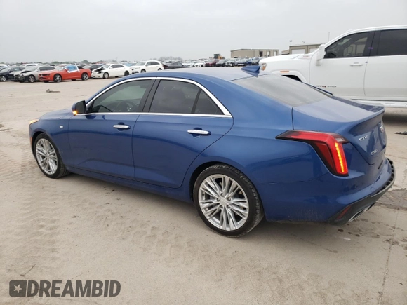 2022 Cadillac CT4 Premium Luxury z VIN 1G6DB5RK8N0131412, wystawiony jako Copart lot #51517555 z przebiegiem 42 705 mil mil oraz Szkoda całkowita • Salvage title. Historia ofert i sprzedaży dostępna na DreamBid. Obrazek 2.