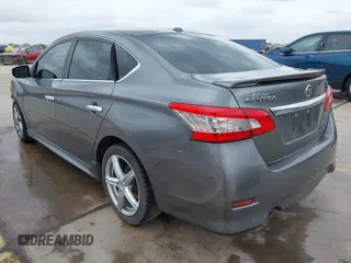 2015 Nissan Sentra SR with VIN 3N1AB7AP0FY301369, listed as a IAAI auction lot 41877667 with 131,082 mi miles and . Bid and sale history available at carsss.com. Image 3.
