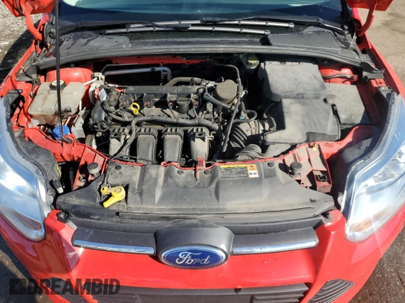 2013 Ford Focus SE with VIN 1FADP3F2XDL351192, listed as a Copart auction lot 58004435 with 83,664 mi miles and Clean title. Bid and sale history available at DreamBid. Image 11.