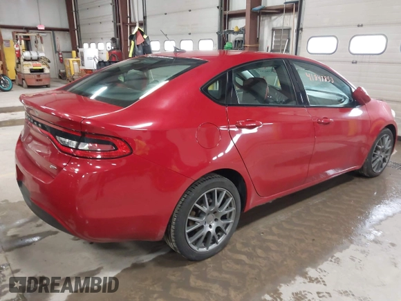 2013 Dodge Dart SXT with VIN 1C3CDFBA1DD221264, listed as a IAAI auction lot 41847853 with 149,242 mi miles. Bid and sale history available at carsss.com. Image 4.