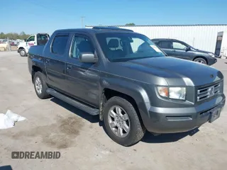 2007 Honda Ridgeline RTL w/Leather with VIN 2HJYK16557H531198, listed as a IAAI auction lot 41998612 with 194,975 mi miles. Bid and sale history available at carsss.com. Image 1.
