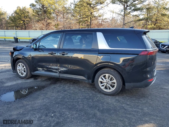 2022 Kia Carnival LXS with VIN KNDNB4H3XN6190223, listed as a Copart auction lot 46894485 with 160,923 mi miles and Salvage Title. Bid and sale history available at carsss.com. Image 2.
