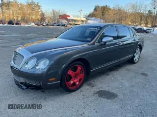 2008 Bentley Flying Spur with VIN SCBBR93W48C052621, listed as a Copart auction lot 44804635 with 142,600 mi miles and Clean Title. Bid and sale history available at DreamBid. Image 2.