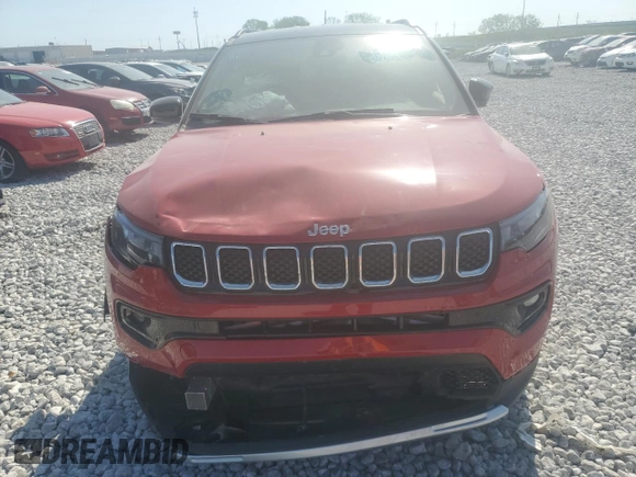 2024 Jeep Compass Limited with VIN 3C4NJDCN7RT585998, listed as a Copart auction lot 62090854 with 4,043 mi miles and Salvage title. Bid and sale history available at DreamBid. Image 5.