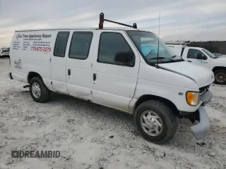 2001 Ford Econoline Cargo with VIN 1FTNS24L81HB06795, listed as a Copart auction lot 46926995 with 409,493 mi miles and Salvage Title. Bid and sale history available at DreamBid. Image 4.