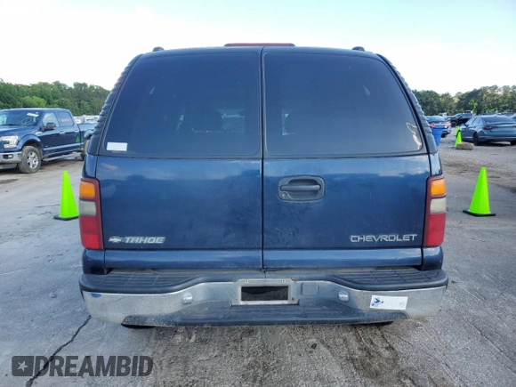 2001 Chevrolet Tahoe LS z VIN 1GNEC13T81J239680, wystawiony jako Copart lot #59090885 z przebiegiem 280 048 mil mil oraz Szkoda całkowita • Salvage title. Historia ofert i sprzedaży dostępna na DreamBid. Obrazek 6.