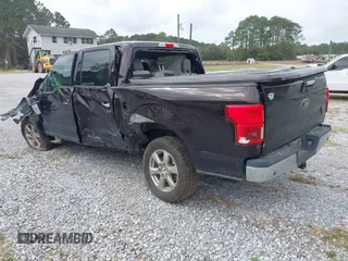 2018 Ford F-150 XL with VIN 1FTEW1C5XJFC69820, listed as a IAAI auction lot 41531952 with 1 mi miles. Bid and sale history available at carsss.com. Image 3.