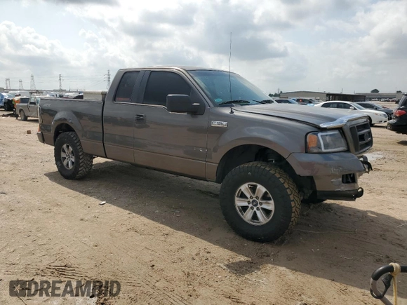 2005 Ford F-150 STX z VIN 1FTRX12W45FA04955, wystawiony jako Copart lot #54565015 z przebiegiem 189 505 mil mil oraz Szkoda całkowita • Salvage title. Historia ofert i sprzedaży dostępna na DreamBid. Obrazek 4.