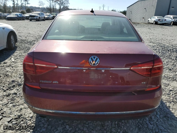 2016 Volkswagen Passat 1.8T SEL with VIN 1VWCT7A34GC067017, listed as a Copart auction lot 86243464 with 168,515 mi miles and Salvage Title. Bid and sale history available at carsss.com. Image 6.
