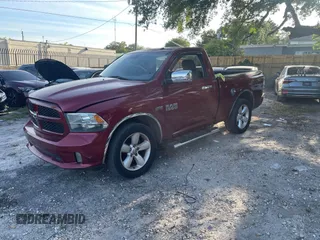 2013 Ram 1500 Express with VIN 3C6JR6AT2DG536530, listed as a IAAI auction lot 42196852 with 98,174 mi miles and . Bid and sale history available at DreamBid. Image 2.