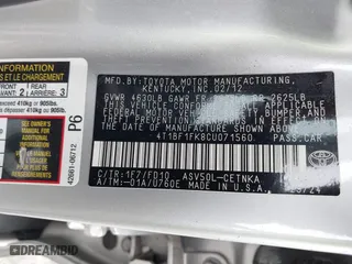 2012 Toyota Camry L with VIN 4T1BF1FK8CU071560, listed as a IAAI auction lot 38211313 with 123,274 mi miles. Bid and sale history available at carsss.com. Image 9.
