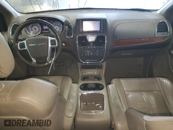 2011 Chrysler Town & Country Limited with VIN 2A4RR6DG1BR782934, listed as a Copart auction lot 48683445 with 177,936 mi miles and Salvage Title. Bid and sale history available at carsss.com. Image 8.