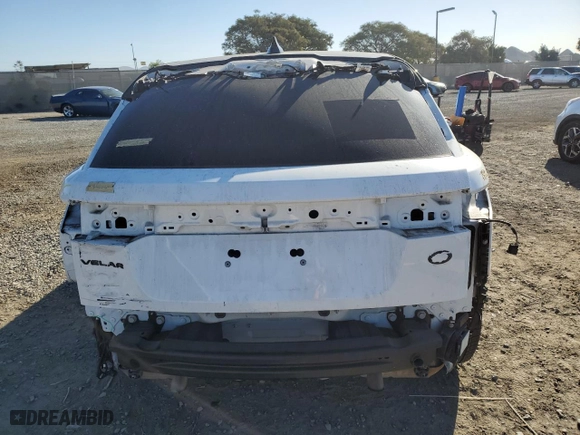2022 Land Rover Range Rover Velar R-Dynamic S with VIN SALYT2EX4NA334618, listed as a Copart auction lot 84561264 with 48,274 mi miles and Salvage Title. Bid and sale history available at carsss.com. Image 6.