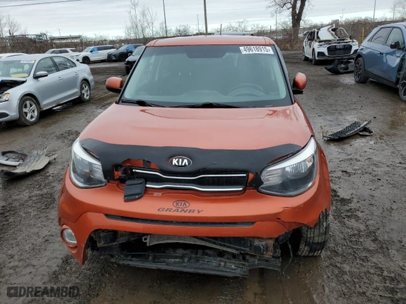 2017 Kia Soul + with VIN KNDJP3A54H7440317, listed as a Copart auction lot 49618915 with 0 mi miles and Salvage Title. Bid and sale history available at carsss.com. Image 5.