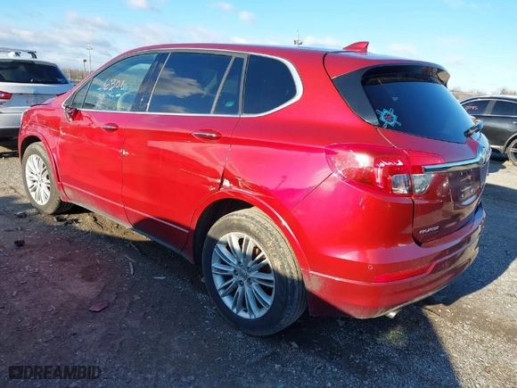 2017 Buick Envision Preferred with VIN LRBFXASA3HD041470, listed as a IAAI auction lot 41226301 with 108895 miles. Bid and sale history available at carsss.com. Image 3.