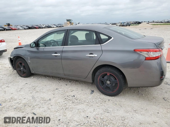 2015 Nissan Sentra SV with VIN 3N1AB7AP0FY344643, listed as a Copart auction lot 54817195 with 74,952 mi miles and Salvage Title. Bid and sale history available at DreamBid. Image 2.