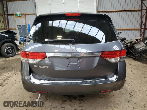 2017 Honda Odyssey EX-L with VIN 5FNRL5H60HB503125, listed as a Copart auction lot 45079335 with 204,560 mi miles and Clean Title. Bid and sale history available at DreamBid. Image 6.