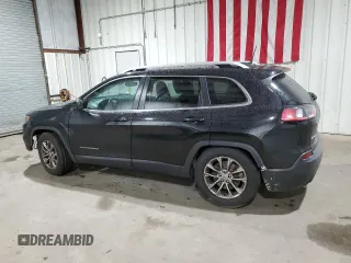2020 Jeep Cherokee Latitude Plus with VIN 1C4PJMLX1LD635981, listed as a Copart auction lot 74984994 with 113,107 mi miles and Salvage Title. Bid and sale history available at DreamBid. Image 2.