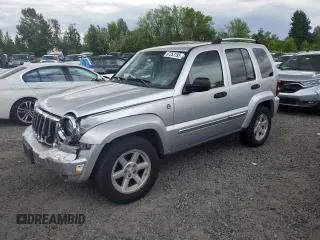 2006 Jeep Liberty Limited with VIN 1J4GL58K56W238578, listed as a Copart auction lot 57253195 with 132,207 mi miles and Salvage title. Bid and sale history available at DreamBid. Image 1.