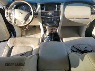 2011 Infiniti QX56 7-passenger with VIN JN8AZ2NE8B9001099, listed as a Copart auction lot 76417474 with 0 mi miles and Clean Title. Bid and sale history available at carsss.com. Image 8.