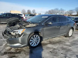 2015 Buick LaCrosse Premium I with VIN 1G4GD5G35FF210823, listed as a Copart auction lot 41932255 with 146,170 mi miles and Salvage Title. Bid and sale history available at carsss.com. Image 1.
