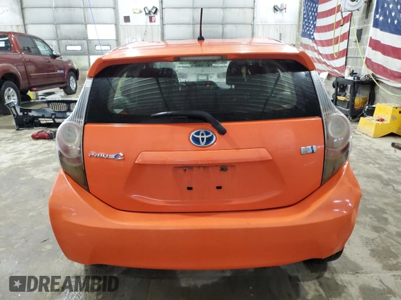 2013 Toyota Prius One with VIN JTDKDTB36D1049919, listed as a Copart auction lot 50362845 with Not Provided miles and Salvage Title. Bid and sale history available at carsss.com. Image 6.