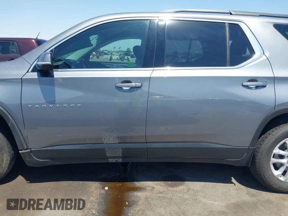 2019 Chevrolet Traverse LT Cloth with VIN 1GNERGKW3KJ150260, listed as a IAAI auction lot 42630621 with 121,244 mi miles and . Bid and sale history available at DreamBid. Image 14.