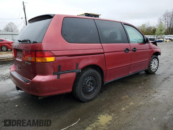 2002 Honda Odyssey LX z VIN 2HKRL18552H555312, wystawiony jako Copart lot #51844745 z przebiegiem Nie podano mil oraz Szkoda całkowita • Salvage title. Historia ofert i sprzedaży dostępna na DreamBid. Obrazek 3.