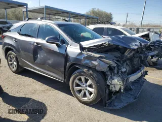 2016 Lexus RX 350 with VIN 2T2BZMCA8GC028697, listed as a Copart auction lot 42185345 with 231,734 mi miles and Salvage Title. Bid and sale history available at DreamBid. Image 4.