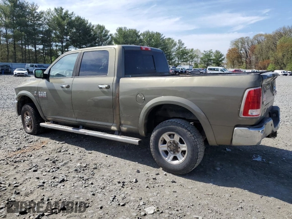 2013 Ram 2500 Laramie with VIN 3C6UR5FL7DG613957, listed as a Copart auction lot 53930035 with 141,953 mi miles and Salvage title. Bid and sale history available at DreamBid. Image 2.