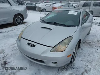 2000 Toyota Celica GT with VIN JTDDR32TXY0025192, listed as a IAAI auction lot 41596855 with 153,562 mi miles. Bid and sale history available at carsss.com. Image 2.