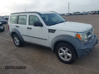 2007 Dodge Nitro SXT with VIN 1D8GT28K37W733045, listed as a IAAI auction lot 41965630 with 210,679 mi miles. Bid and sale history available at carsss.com. Image 1.