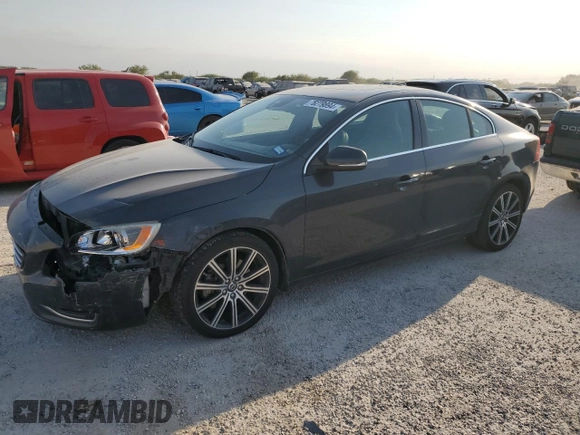 2015 Volvo S60 T6 Drive-E with VIN YV149MFK7F1343313, listed as a Copart auction lot 76279894 with 60,091 mi miles and Salvage Title. Bid and sale history available at carsss.com. Image 1.